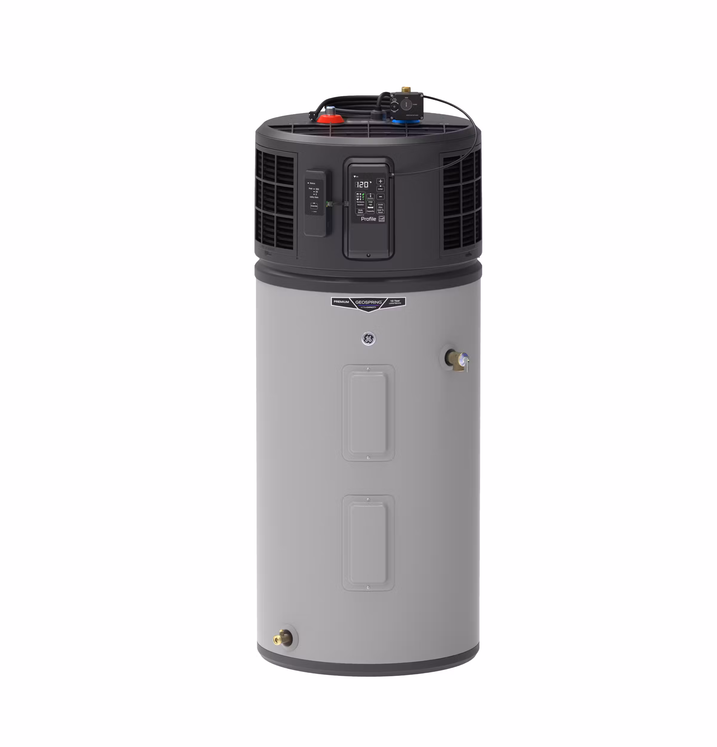 GE Profile(TM) GEOSPRING(TM) Smart Hybrid Heat Pump Water Heater 40-gallon - 120V - FlexCapacity