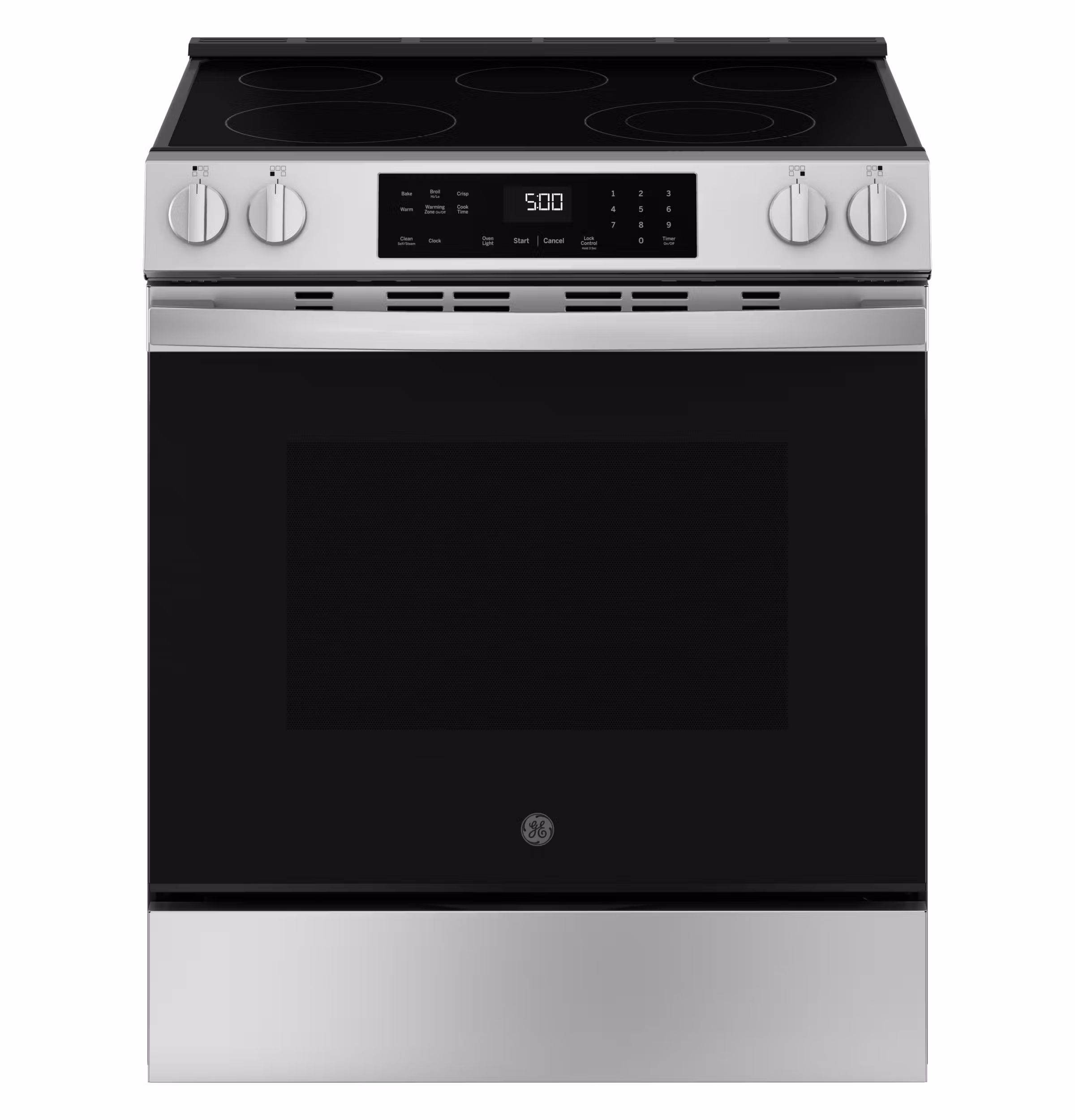 GE(R) ENERGY STAR(R) 30" Slide-In Electric Range with Crisp Mode