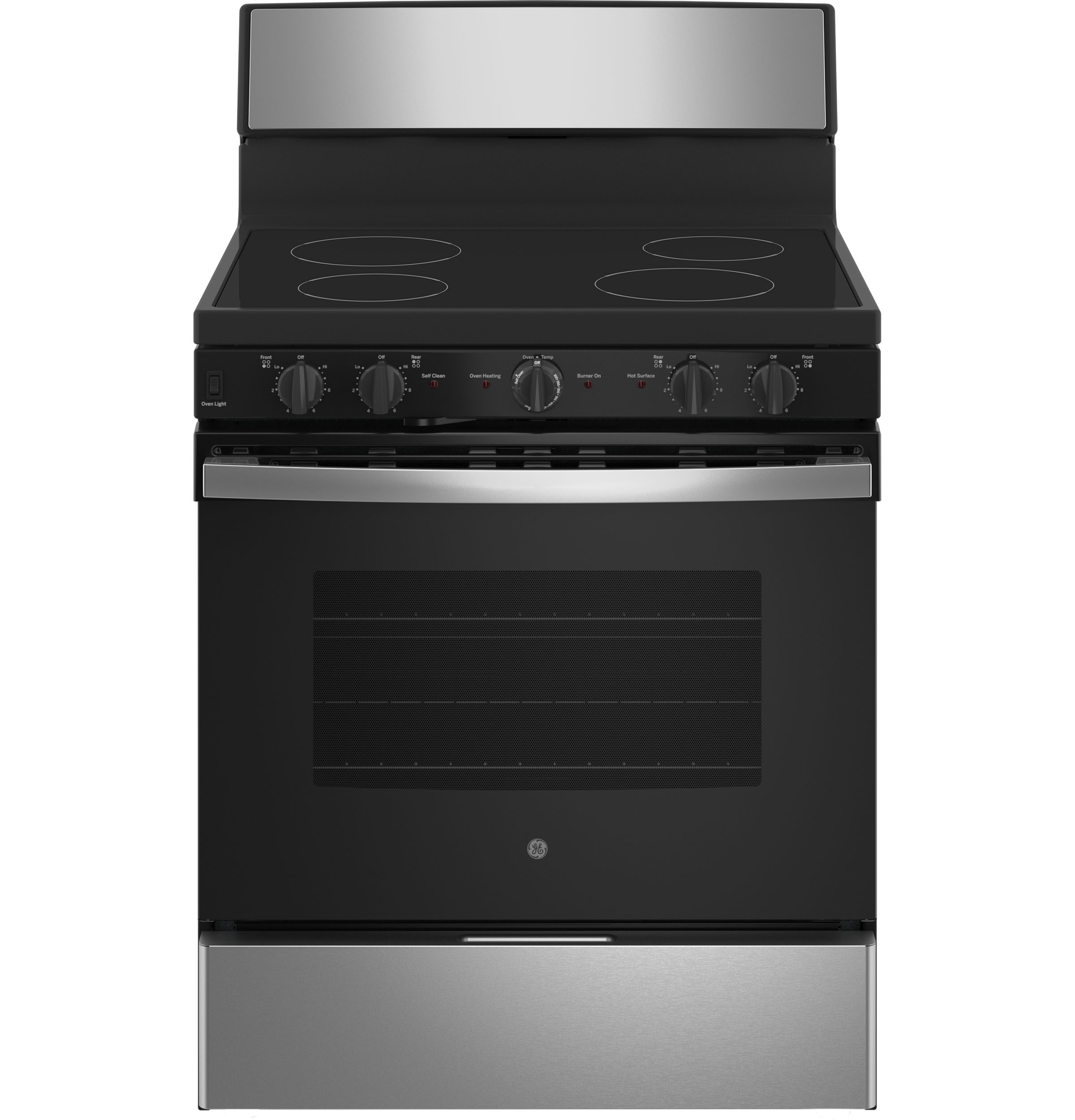 GE(R) ENERGY STAR(R) 30" Free-Standing Electric Radiant Smooth Cooktop Range