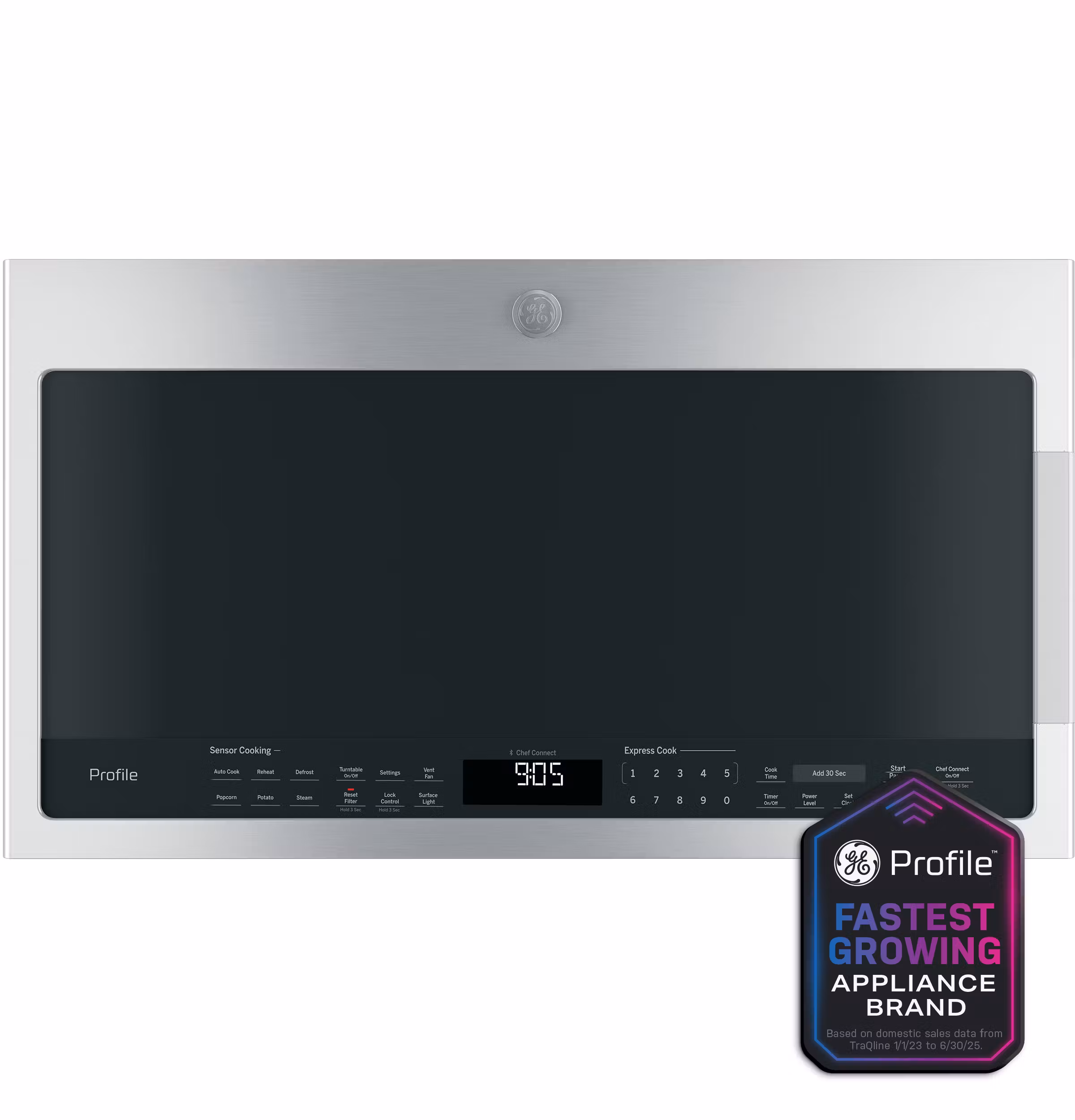 GE Profile(TM) 2.1 Cu. Ft. Over-the-Range Sensor Microwave Oven